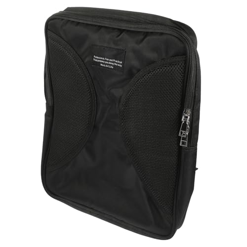 Kisangel Waterproof Music Score Holder Bag Portable Storage Pouch for Instruments like Violin and Ukulele Attach to Instrument Case for Convenient Music Sheets