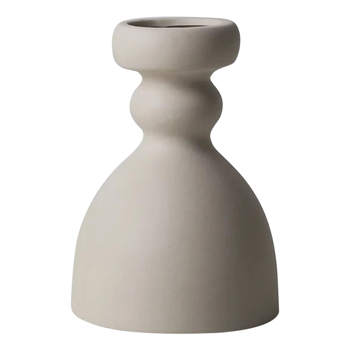Bougeoir céramique vintage 12x3,5x8 cm de style nordique pour décoration de table