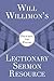 Will Willimons Lectionary Sermon Resource: Preaching the Psalms