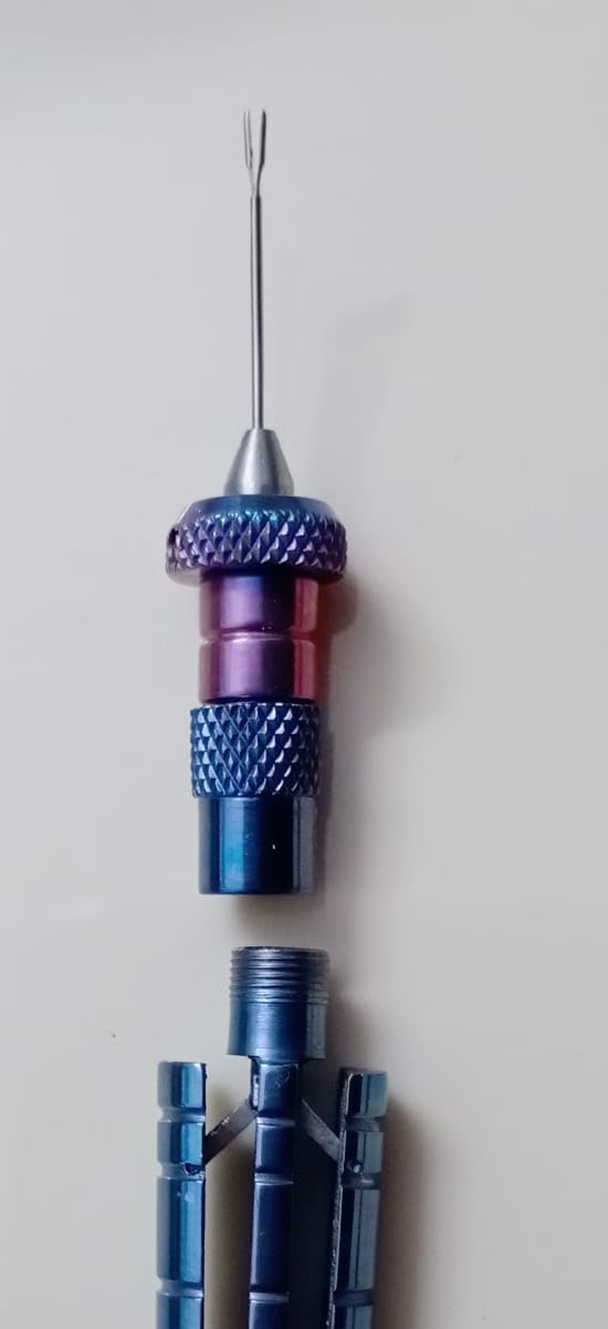 "Premium Titanium Detachable Anterior Segment & Vitreoretinal Micro Instruments – for. & Sci. in 20G to 25G with Handle" (23G)