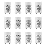 Matériau: Le démarreur fluorescent électrique est composé de matériaux en plastique et en métal, de petite taille, sûr et fiable.