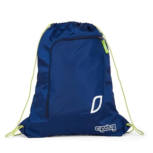 ERGOBAG Turnbeutel Rucksack, Erwachsene, Unisex, Blau, Einheitsgröße