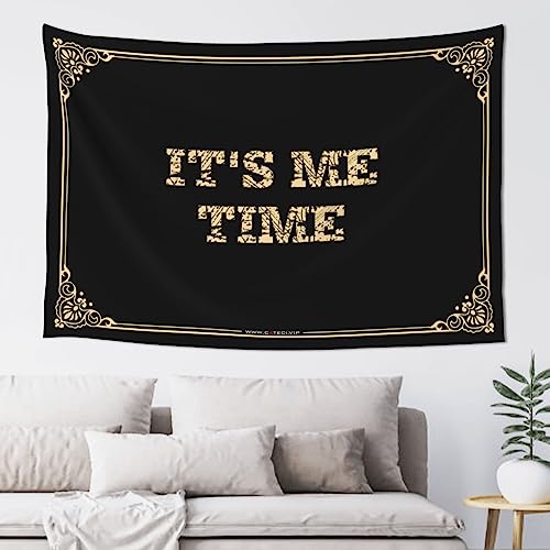 Man CABE �����p�f�R�A It's Me Time(�C�b�c�~�[�^�C��) �^�y�X�g���[ �Q���A�N�Z�T���[ �j�̎q�����p(75X100cm)