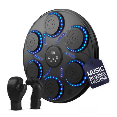 HOME NEATLY Music Boxing Machine for Adults and Kids, Wall-Mounted