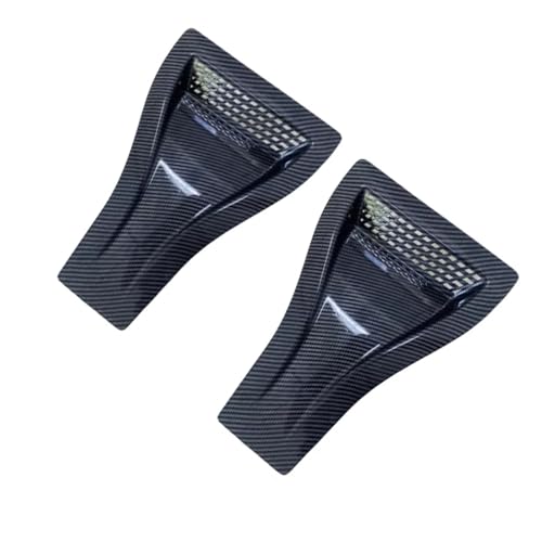 �{���l�b�g�G�A�C���e�[�N�g���� Compatible With For Golf For Polo For Tiguan For Passat �G���W���t�[�h�x���g�{���l�b�g�x���g�J�o�[(2pcs-Carbon Look)