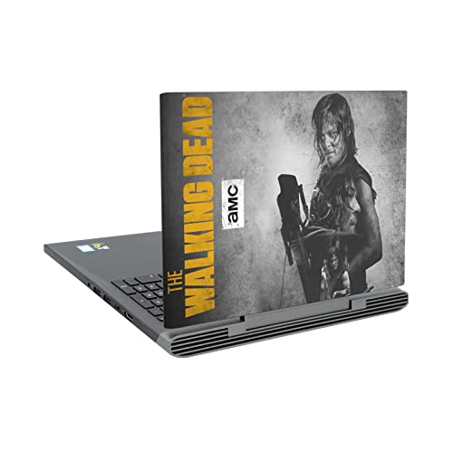 Skin vinyle anti-rayures pour Dell Inspiron 15 7000 avec motif The Walking Dead Daryl
