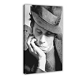 UTRDCF Poster auf Leinwand, Motiv Tom Waits 1983, 
