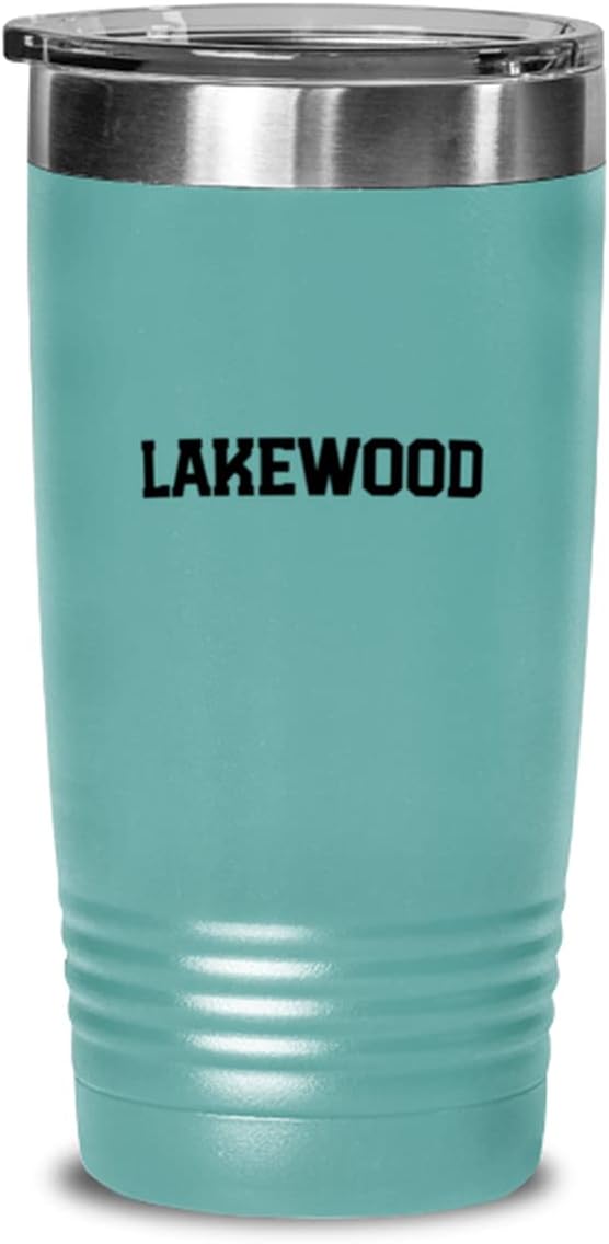 Lakewood Ohio NJ WA Hometown Moving Away Travel Mug, Gifts, Tumbler, Home Office Decor, Coffee Cup, Unique Gag Idea, Him Her