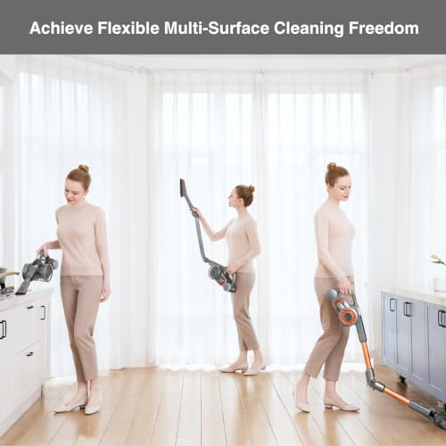 Jimmy H9 Pro Scopa Elettrica Senza Filo, Senza Sacco, 600 W - 4