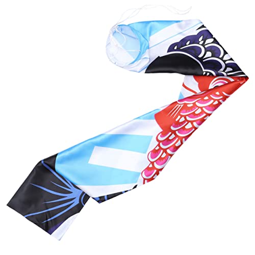 Drapeaux muraux de carpe en satin pour habiller un mur extérieur vide - 3