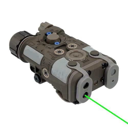 NGAL/MKII Aiming Laser Sight Box - IR Illuminated & Visible Red/Green Laser, Precision Zero Retention, Forged 6061 Aluminum Housing, Splash Resistant, Picatinny Mount Compatible
