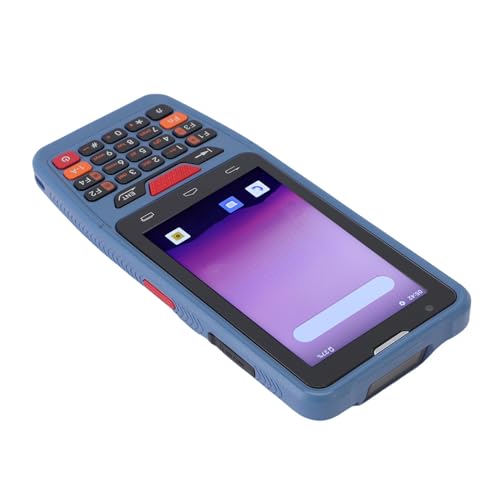 RASTKY High Definition PDA Handheld Scanner with Drop Protecting Feature for Inventory Check, 4in Touch Screen Data Terminal, NFC Data Collector