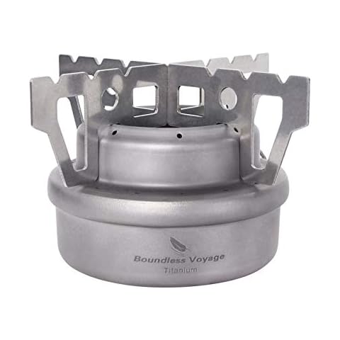 Boundless Voyage Lightweight Titanium Alcohol Stove Cover