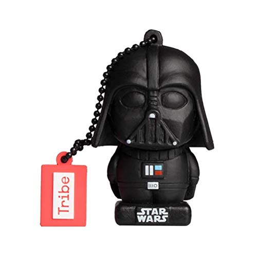 Llave USB 16 GB Darth Vader TLJ - Memoria Flash Drive 2.0 Original Star Wars, Tribe FD030509