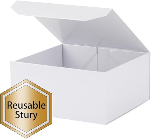 Vista 54 de 5 cajas de regalo de color oro rosa de 9.5 x 7 x 4 pulgadas con tapas para regalos, caja de regalo magnética, pequeñas cajas de regalo