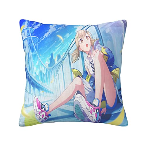 小豆沢こはね 用途の広い両面モケット抱き枕カバー45 X 45 Cmで、寝室、客室、子供部屋、娯楽車、リゾートハウスのおしゃれな枕カバーに使用できます。