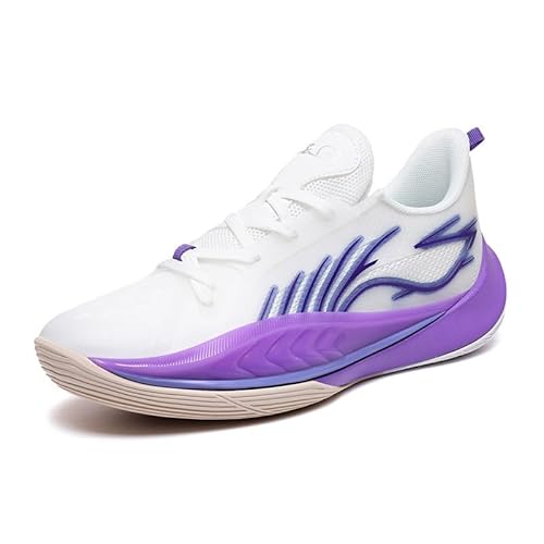 [Solastride] YoXPbg{[V[Y͒ʋCA~߁AϖՐAՌzA t@bViuȃX|[cg[jOu[cłB(White Purple,43 EU)