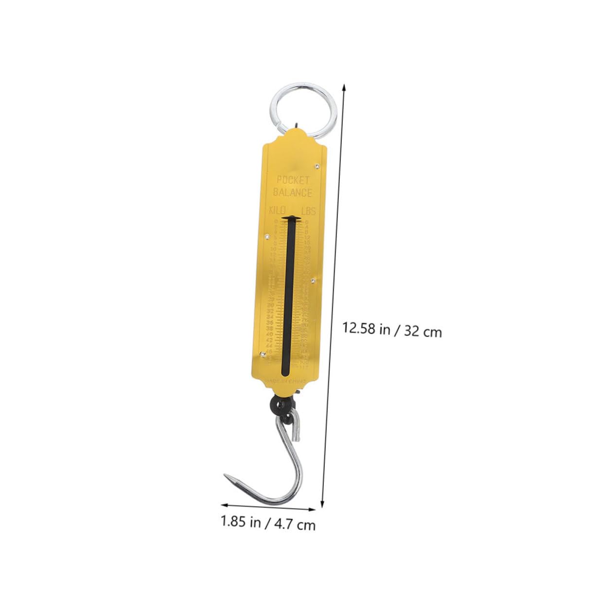 PACKOVE 3stücke Kofferwaage mit Haken Digitale Handwaage zum Aufhängen Robuste Mechanische Lebensmittelwaage für Reisen und Outdoor-aktivitäten Tragbar mit Stabilem Haken für Präzise