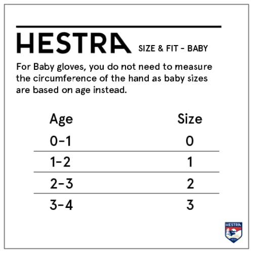 image for Hestra Baby Zip Long Mitten I Waterproof, Insulated Mittens for Babies