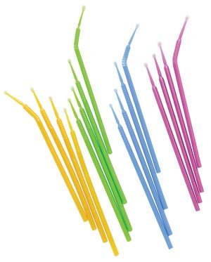 Mydent MB-1002 Disposable Micro Applicator, Fine, Yellow (00)