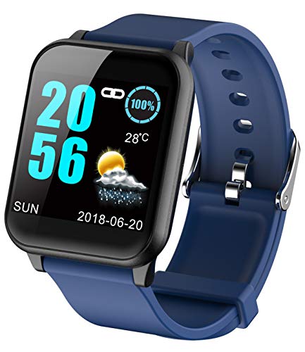 Fitness Tracker Heart Rate Monitor Blood Pressure Smart Watches for Android iOS Pedometer Activity Tracker Watch