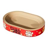 【Thème de Noël】Le motif sapin de Noël apporte une touche festive à votre intérieur, faisant du nid de votre chat un élément charmant de votre décoration de Noël.