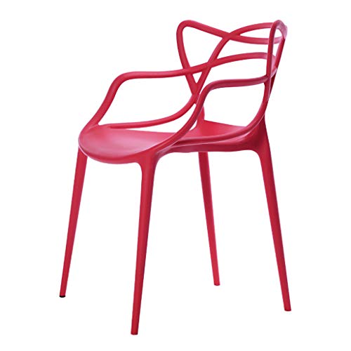 WENJUN Barhocker Mit Rückenlehne, Große Sitze, Hocker, Für Küche Insel, Bar, Theke, (Farbe : Red) Cover