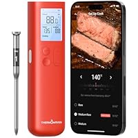 ThermoMaven G1 Smart Bluetooth Food Thermometer with WiFi only .99: eDeal Info