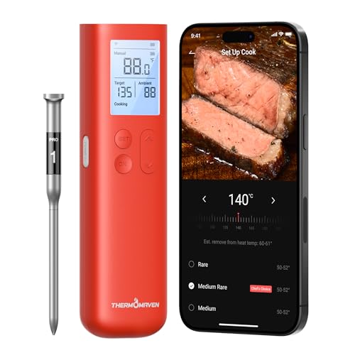 ThermoMaven G1 Smart Bluetooth Wireless Meat Thermometer $26 + Free Shipping