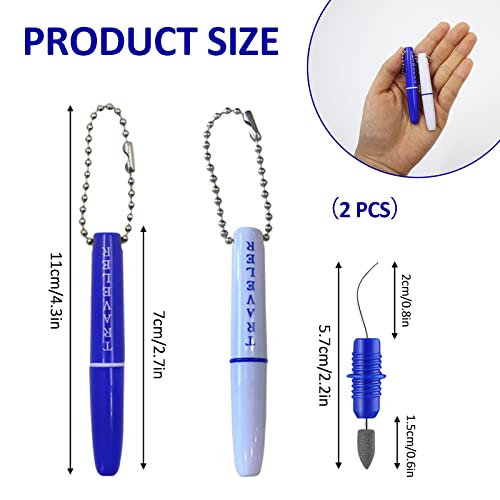 Portable-Travel-Toothpick-Dental-Tool-Stainless-Steel-Toothpick-and-Emery-Stain-Eraser-Metal-Toothpick-Teeth-Cleaning-Plaque-Remover-Stain-Remover-with-Chain-and-Case-10