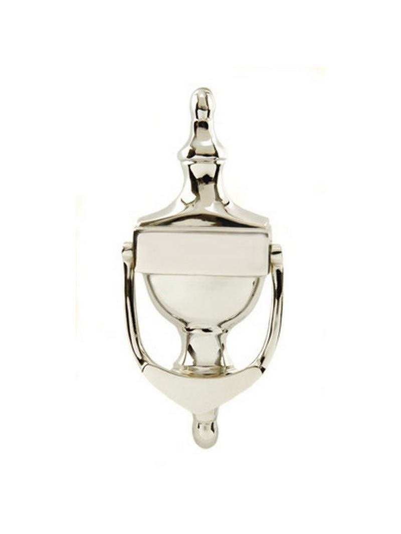 UAP 6 Inch Victorian Urn Door Knocker Concealed Fix in Chrome (Face Fixed)