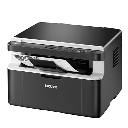 Brother DCP-1612W Mono Laser Printer – All-in-One, Wireless/USB 2.0, Printer/Scanner/Copier, Compact, A4 Printer