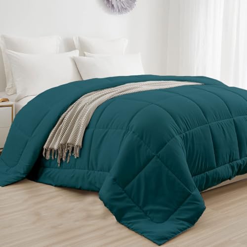 Image of Razzai All-Season Comforter 110 GSM | Super Soft & Lightweight Comforter Single Bed Comforter (60 inch X 90 inch Inches /152Cm X 228Cm) - Single Bed Comforter - Teal