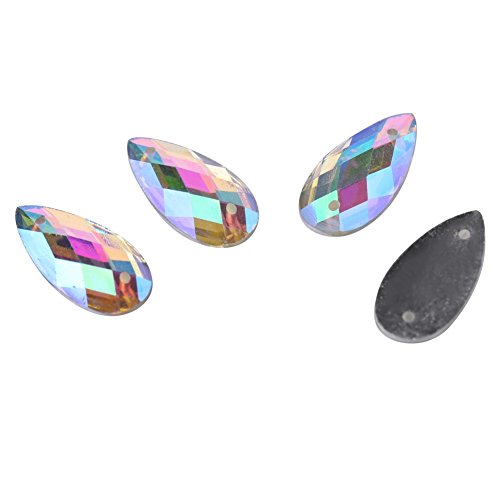 200 Pezzi Cristallo Decorazione Strass, 2 Colori