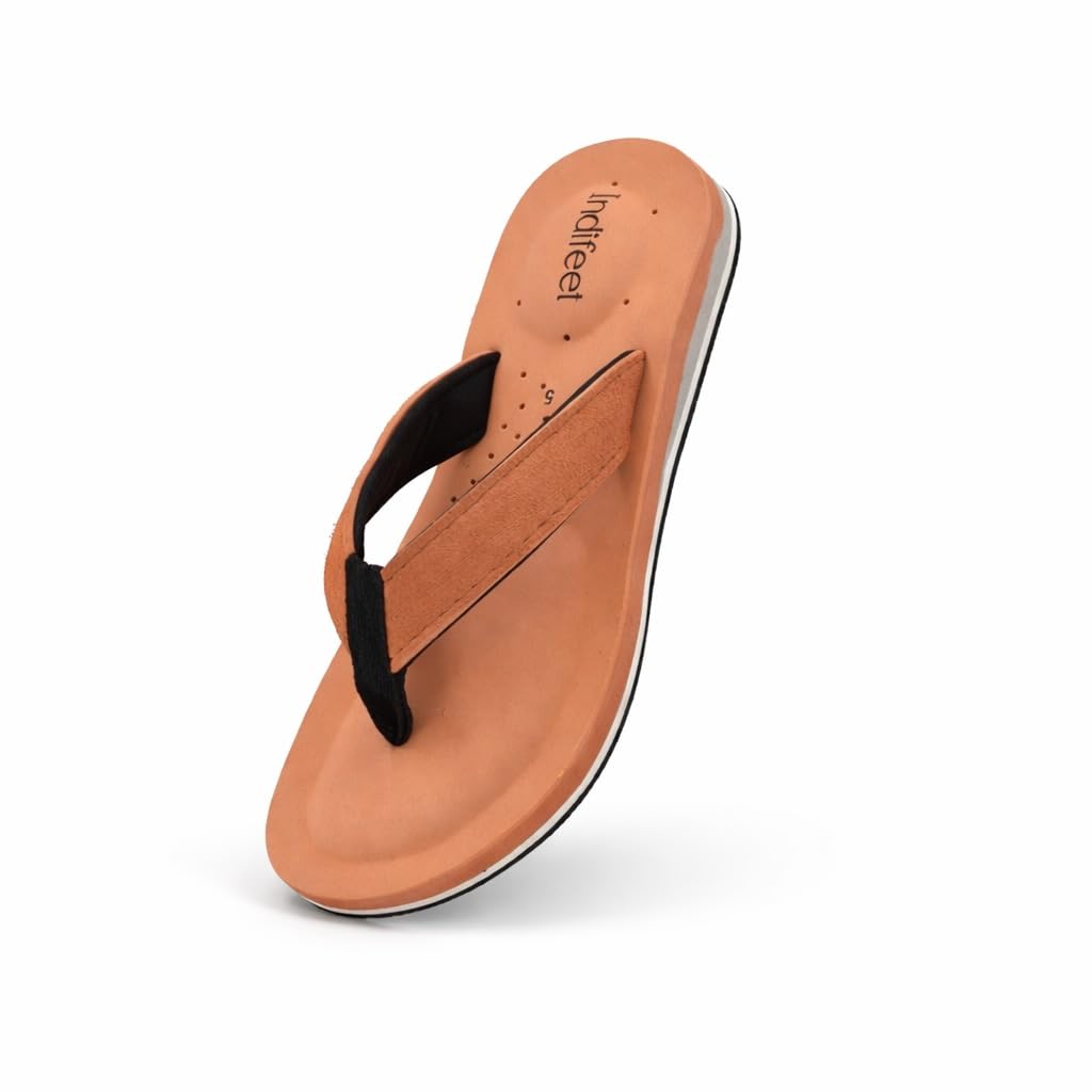 indifeet Slippers for Woman | Women Orthopedic Flipflop Footwear | Soft Home Acupressure Slipper | Anti Slip Daily Use Ortho Chappal | Ladies Comfortable Arch Support Doctor Sole Chappals-picture-11