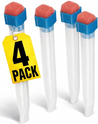 1InTheOffice Envelope Moistener, Stamp Moistener, Envelope Sealer Sponge, 4 Pack