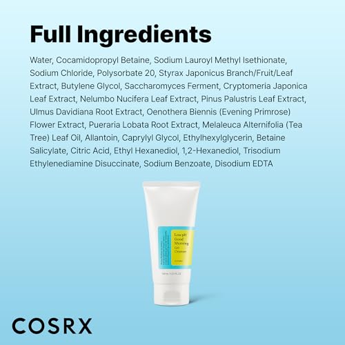 COSRX Low pH Good Morning Gel Face Cleanser, Gentle Face Wash, 5.07 fl oz - image 9
