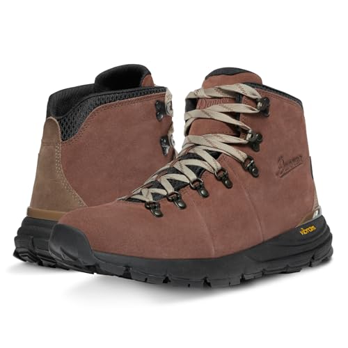 Image of Danner Mountain 600 Leaf Gore-Tex Hiking Boots for Men - Ortholite Tripe Density Footbed - Waterproof Quick Dry Barrier - Vibram SPE Midsole - Full Grain Leather Upper - Traction Outsole