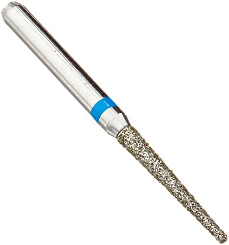 ValuDiamond V-850/012M Economic Line of Diamond Burs, Single Use/Multi-Use, One Low Price for All Shapes and Grits, Round End Taper (850/010, 856/012, 850/012, S855/014, 856/014, 850/014, S855/016, 856/016, 850/016, 856/018, 856N/018, 856L/018, 856/021, 856/022, S856/024, 856/024), Medium (Pack of 10)
