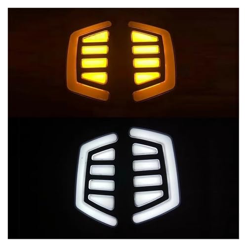 DRL LED para Ford Ranger 2015-2018 luz de circulación diurna y antiniebla con señal