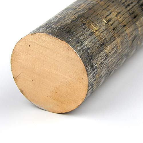 544 Bronze Round Bar, Unpolished (Mill) Finish, H04 Temper, ASTM B139/ASTM B139M, 0.4375