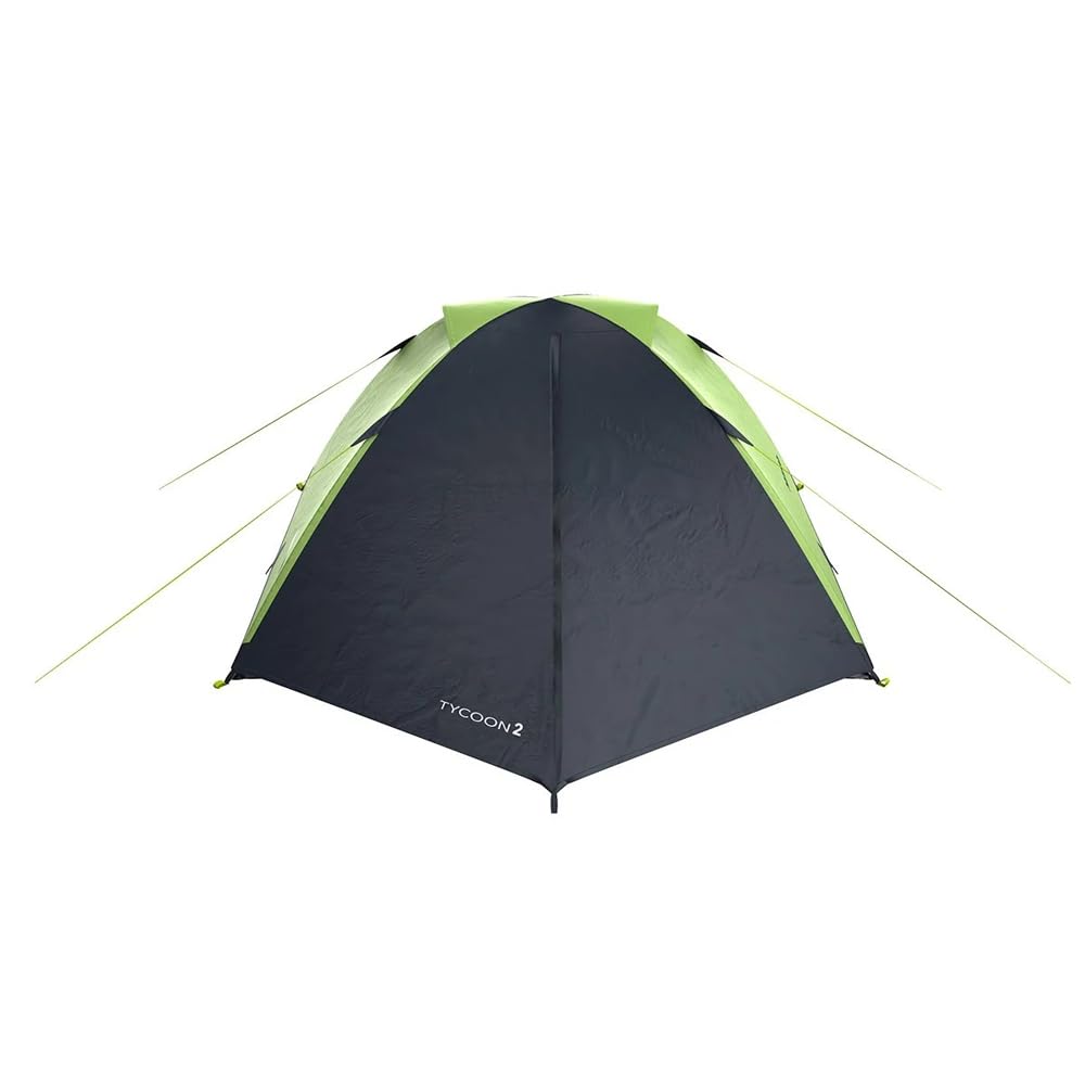 H Hannah Uni – Tienda de campaña Hannah Tycoon 2 Kişilik Comfort Çadır para Adultos, Color Verde y Gris Nube II