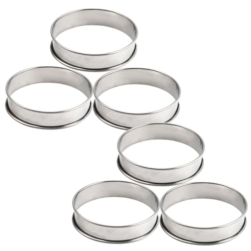VINTORKY Diy Cake Ring Mousse Mold Cake Mousse Mold Stainless Steel Kitchen Baking Tool Reusable