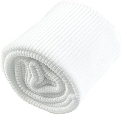 Weiße Ärmelbündchen Grob Gestrickt - Paar Für Sweatshirts & Arbeitskleidung