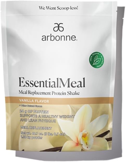 Generic EssentialMeal Meal Replacement Protein Shake - Vanilla Flavor 48.7 OZ, 3 Pound (Pack of 1)