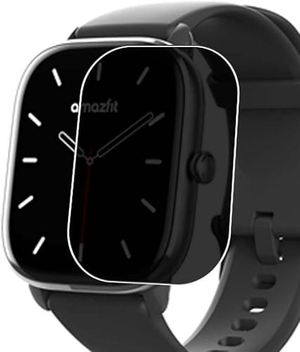 Puccy Protector de pantalla de privacidad, compatible con Amazfit GTS 4 Mini película antiespía TPU Guard (no protectores de vidrio templado)