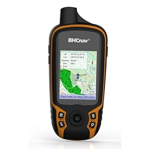 NAVA F30 Handheld GPS Units,Colorful Map Handheld GPS Navigation Device,Land Accuracy Surveying GPS Equipment for Outdoor Hiking Hunting Traveling Adventures