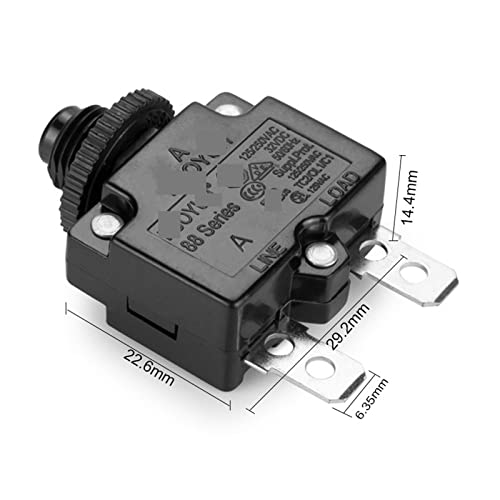 Protector de sobrecarga térmica 25A interruptor automático con capuchón 2
