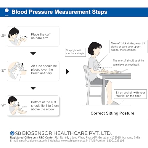 Image of STANDARD BPCare Plus (Model: AS-35K) Blood Pressure Monitor (Blue & Royal White)