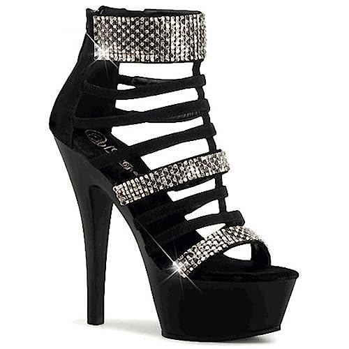 Sandales talons 15cm ajourées pour affiner les jambes